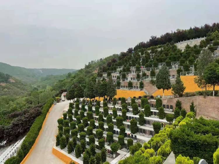 西安炮里壽陽山墓園電話，西安壽陽山公墓路線圖片
