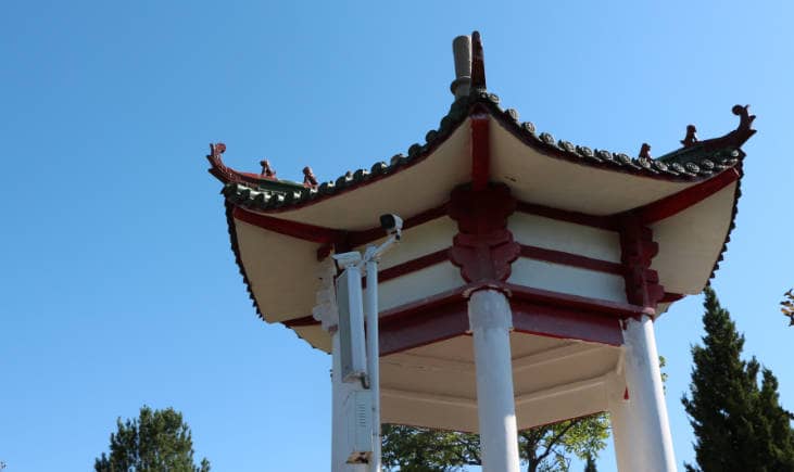 西安市藍田縣白鹿陵園寒衣節安全祭掃的公告